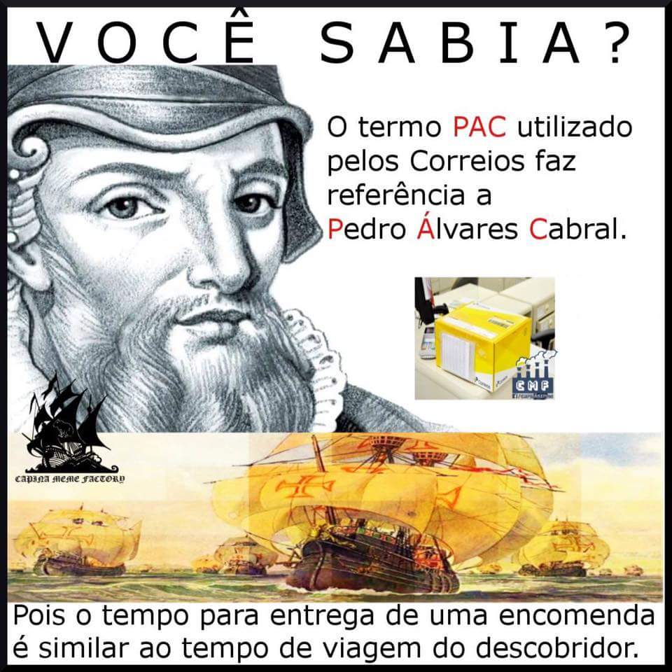PAC (Correios) = Pedro Álvares Cabral